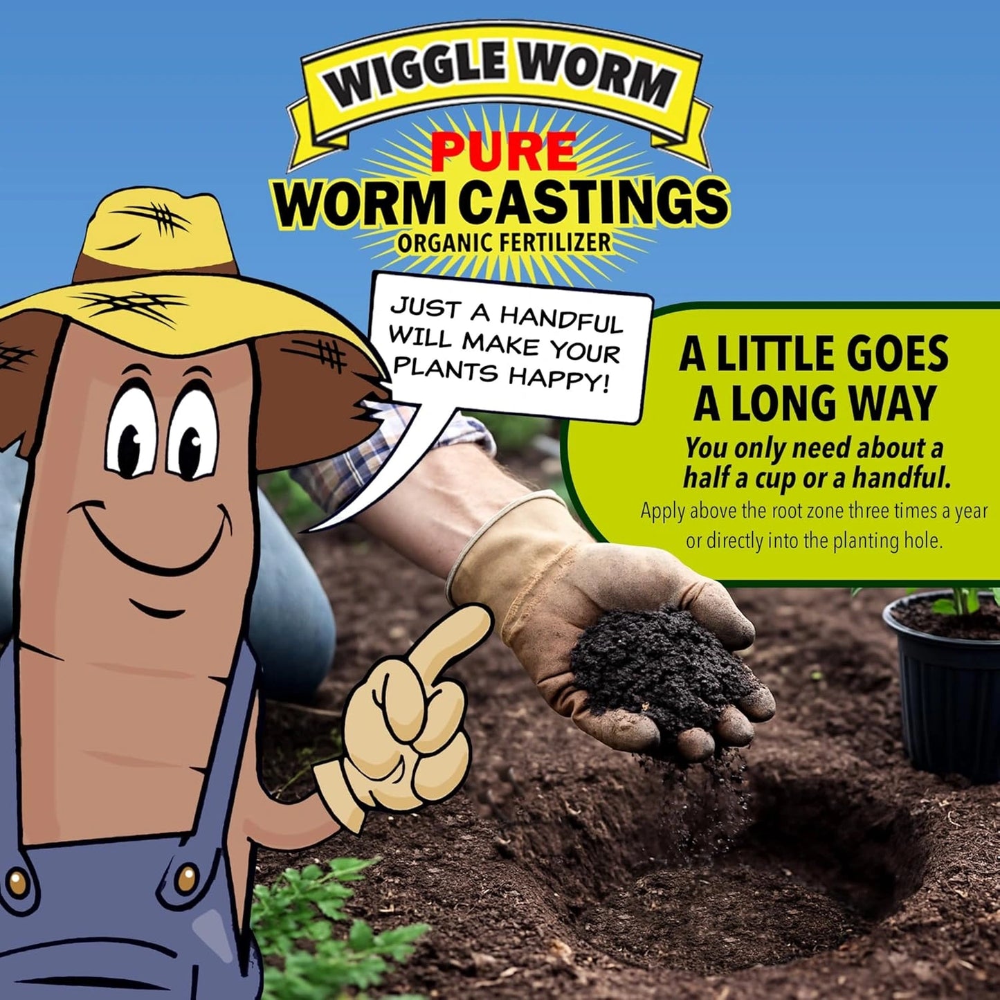 Worm Castings Fertilizer
